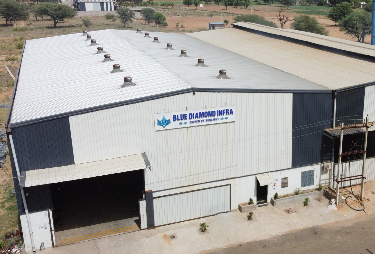 Blue Diamond Infra manufacturing facility