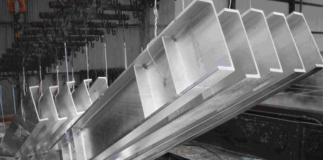 Blue Diamond Infra hot-dip galvanizing process
